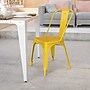 Flash Furniture Perry Contemporary Metal Dining Chair, Yellow (CH31230YL)~#|#~sp137300492_sc7
