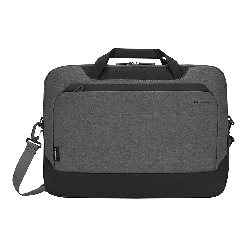 Targus Cypress Laptop Briefcase, Light Gray Fabric (TBT92602GL) image 1