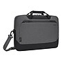 Targus Cypress Laptop Briefcase, Light Gray Fabric (TBT92602GL)~#|#~sp137300708_sc7