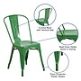 Flash Furniture Perry Contemporary Metal Dining Chair, Green (CH31230GN)~#|#~sp137300829_sc7