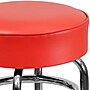 Flash Furniture Bruno Traditional Metal Double Ring Barstool without Back, Red (XUD100RED)~#|#~sp137301188_sc7
