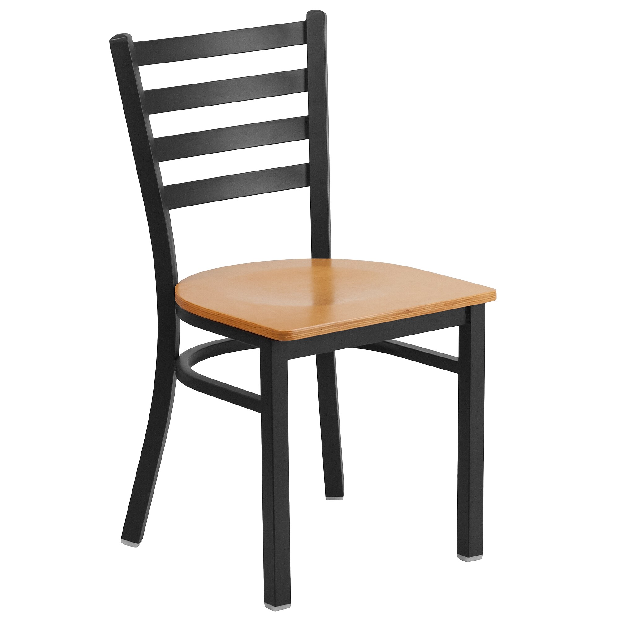 Flash Furniture HERCULES Series Traditional Metal/Wood Restaurant Dining Chair, Black/Natural Wood (XUDG694BLADNATW) Simolary simolary.com