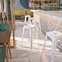 Flash Furniture Kai Industrial Metal Barstool without Back, Distressed White (ETBT350330WH)~#|#~sp137301327_sc7