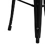 Flash Furniture Kai Industrial Metal Barstool without Back, Distressed Black (ETBT350330BK)~#|#~sp137301423_sc7