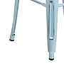 Flash Furniture Kai Industrial Metal Barstool without Back, Distressed Green-Blue (ETBT350330DB)~#|#~sp137301444_sc7