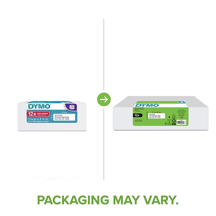 DYMO 11352 Etiketten 25x54mm weiß LabelWriter, 500 Stück