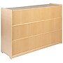Flash Furniture 8-Section Wooden School Classroom Storage Cabinet, 36"H x 48"W x 15"D, Natural (MKSTRG002)~#|#~sp137393195_sc7