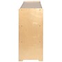Flash Furniture 8-Section Wooden School Classroom Storage Cabinet, 36"H x 48"W x 15"D, Natural (MKSTRG002)~#|#~sp137393227_sc7