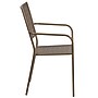 Flash Furniture Gold Indoor-Outdoor Steel Patio Arm Chair with Square Back (CO-2-GD-GG)~#|#~sp137393726_sc7