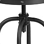 Flash Furniture Rustic LeatherSoft Swivel Barstool, Black (ETBR542230)~#|#~sp137395819_sc7