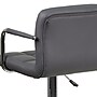 Flash Furniture Contemporary Vinyl Adjustable Height Barstool with Back, Gray (CH102029GY)~#|#~sp137396421_sc7