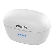 Philips T3215 True Wireless Stereo Earbuds, Bluetooth, White (TAT3215WT/00)