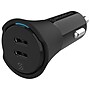 scosche PowerVolt USB Car Charger for Most Smartphones, Black (CPDCC40-SP)~#|#~sp137397543_sc7