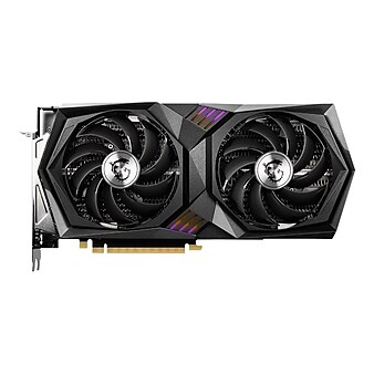 MSI RTX 3060 GAMING X 12G NVIDIA GeForce PCI Express 4.0 x16 12GB GDDR6 SDRAM Gaming Graphics Card, Gray/Black (G3060GX12)