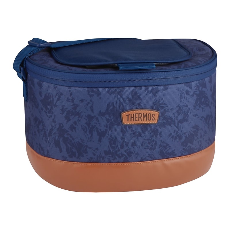 Thermos Premium Lunch Bag, Blue/Brown (C82106004NV) image 1