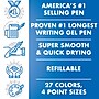 Pilot G2 Retractable Gel Pens, Fine Point, Black Ink, 5/Pack (31078)~#|#~sp137769886_sc7