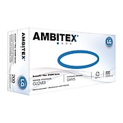 Ambitex EconoFit Plus Polyethylene Gloves, Large, 200/Pack, 10 Packs/Carton (EFLG2000)