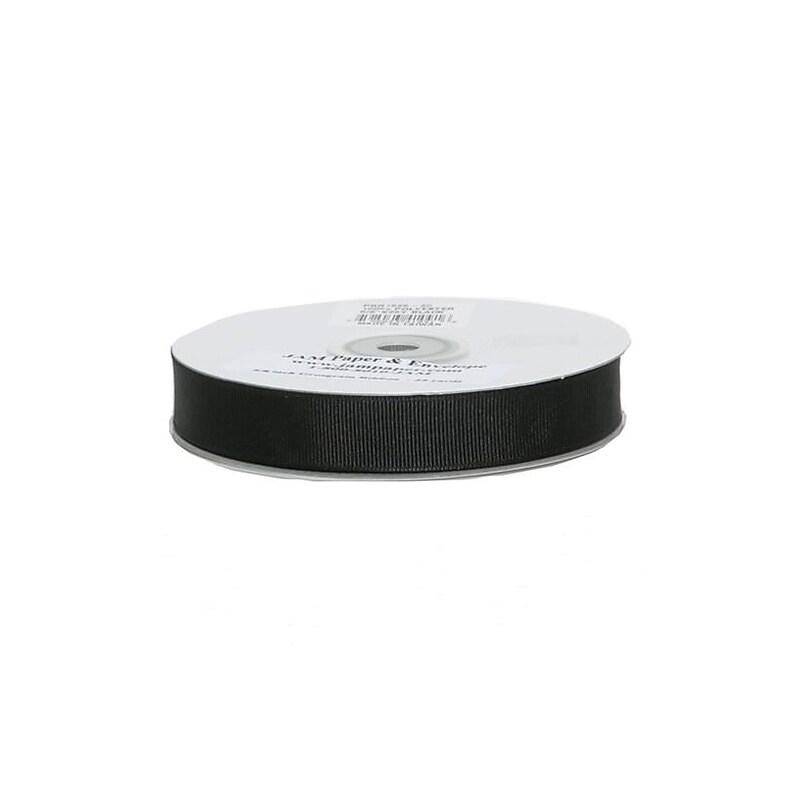 JAM Paper Grosgrain Ribbon, Black (7896498) image 1