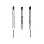 Parker Quinkflow Ballpoint Pen Refill, 0.7 mm, Medium Point, Black Ink, 3/Pack (2119151)~#|#~sp137774474_sc7