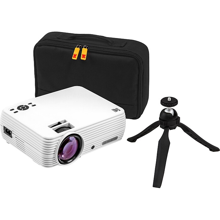 Kodak Flik X4 Home Theater RODPJSX5P480 Projector, White | Staples