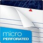 Ampad Gold Fibre Notepads, 8.5" x 11.75", Wide Ruled, White, 50 Sheets/Pad, 4 Pads/Pack (TOP20-031R)~#|#~sp137855712_sc7