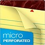 Ampad Gold Fibre Notepads, 8.5" x 11.75", Wide Ruled, Canary, 50 Sheets/Pad, 4 Pads/Pack (TOP20-032R)~#|#~sp137855735_sc7