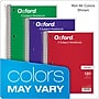 Oxford 5-Subject Subject Notebooks, 8" x 10.5", Wide Ruled, 180 Sheets, Each (65058)~#|#~sp137856325_sc7