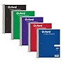 Oxford 5-Subject Subject Notebooks, 8" x 10.5", Wide Ruled, 180 Sheets, Each (65058)~#|#~sp137856429_sc7