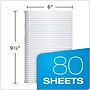 Oxford 1-Subject Notebooks, 6" x 9.5", College Ruled, 80 Sheets, Blue (65121)~#|#~sp137856461_sc7
