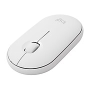 Logitech Pebble i345 Wireless Optical Mouse, White (910-005888)
