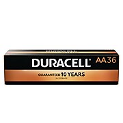 Duracell Coppertop AA Alkaline Batteries, 36/Pack (MN15P36)