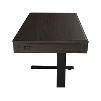 FlexiSpot Theodore 30"-49" Adjustable Desk, Brown (UD5B-OFF)