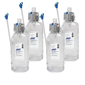 PURELL Foaming Hand Soap Refill for Dispenser, Fragrance Free Scent, 4/Carton (8565-04)