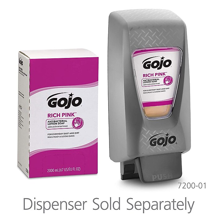 GOJO Rich Pink Antibacterial Liquid Hand Soap Refill for PRO TDX