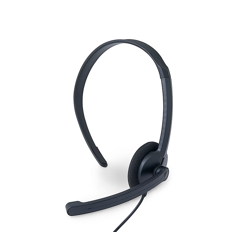 Verbatim Mono Headset, Over-the-Head, Black (70722) image 1