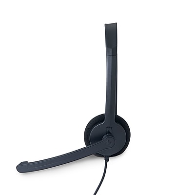 Verbatim 70722 Mono Headset with Microphone and In-Line Remote - Thumbnail 3