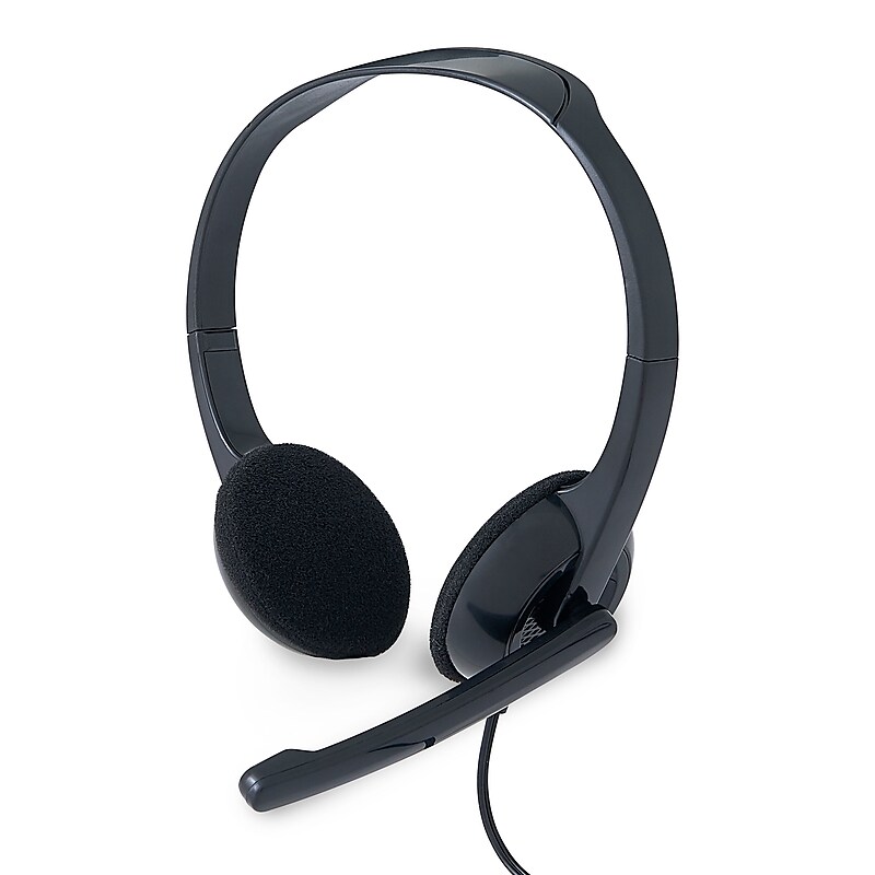 Verbatim Stereo Headset, Over-the-Head, Black (70721) image 1