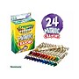 Crayola Metallic Crayons, Assorted Colors, 24/Pack (52-8815)~#|#~sp138066201_sc7
