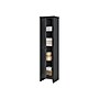 System Build Farmington 72" Storage Cabinet with 4 Shelves, Black Oak (7531396COM)~#|#~sp138066293_sc7
