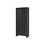 System Build Farmington 72" Storage Cabinet with 4 Shelves, Black Oak (7532396COM)~#|#~sp138066296_sc7