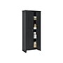 System Build Farmington 72" Storage Cabinet with 4 Shelves, Black Oak (7532396COM)~#|#~sp138066298_sc7