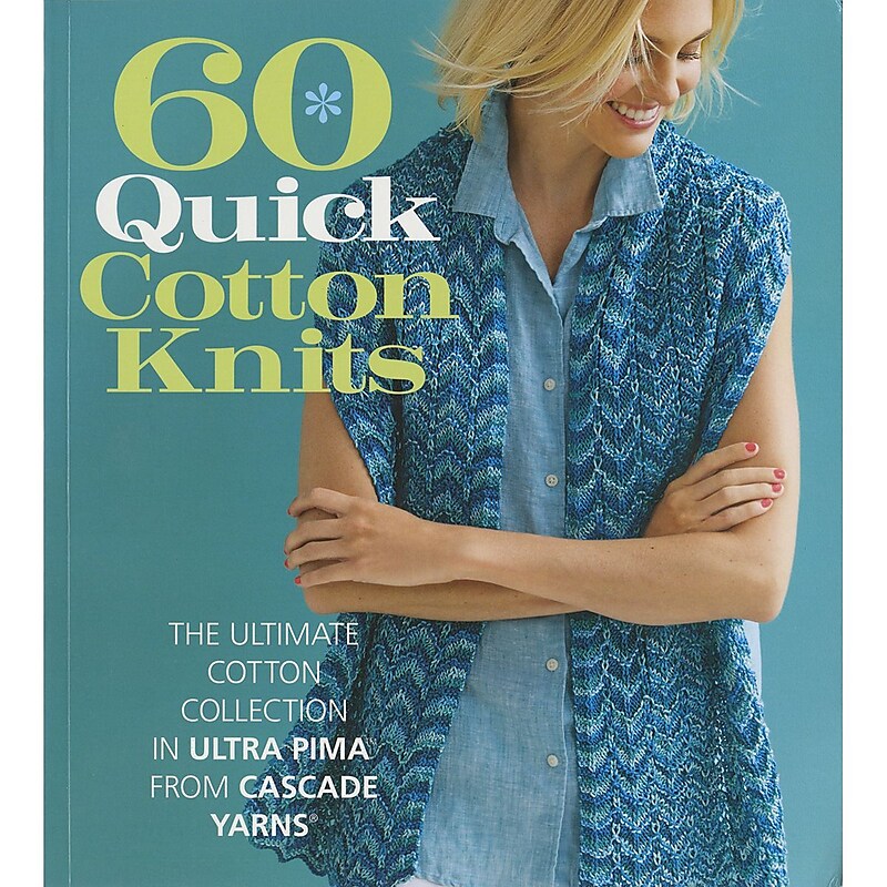 Sterling Publishing 60 Quick Cotton Knits Sixth & Springs Books (SSB-21919) image 1