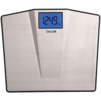Taylor Precision Products 74104102 LCD Digital High-Capacity Scale, Silver, 550 lb. Capacity