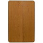 Flash Furniture Wren Rectangular Mobile Activity Table, 30" x 72", Height Adjustable, Oak (XUA3072RECOKTAC)~#|#~sp138373990_sc7