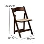 Flash Furniture HERCULES Wood/Vinyl Folding Chair, Fruitwood, 4/Pack (4XF2903FRUITWD)~#|#~sp138378274_sc7
