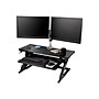 3M Precision XL Easy Lift 6" - 20" Adjustable Desk, Black (SD70B)~#|#~sp138450006_sc7
