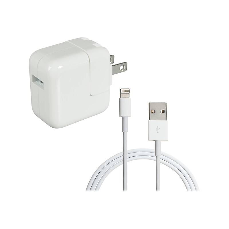 4XEM Lightning Charging Kit/Bundle for 10.5-inch iPad Pro, White (4XIPADKIT3) image 1