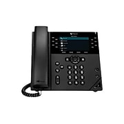 Poly VVX 450 Business IP Phone 2200-48840-001 Corded, Black