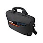 Lenovo Casual 15.6" Fabric Water Resistant Laptop Bag, Charcoal Black (GX40Q17229)~#|#~sp138452670_sc7