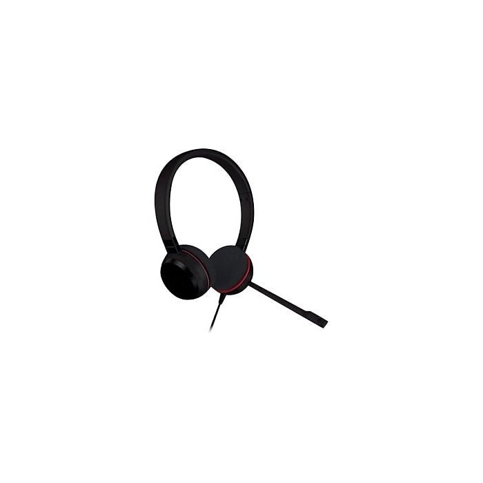 Jabra Evolve 20 UC Stereo Noise Canceling Headset, On Ear
